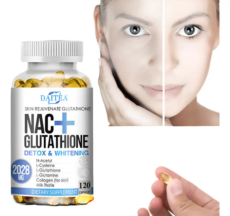 Nac + Glutation Colágeno Q10 Antioxidante Y Rejuvenecedor 1