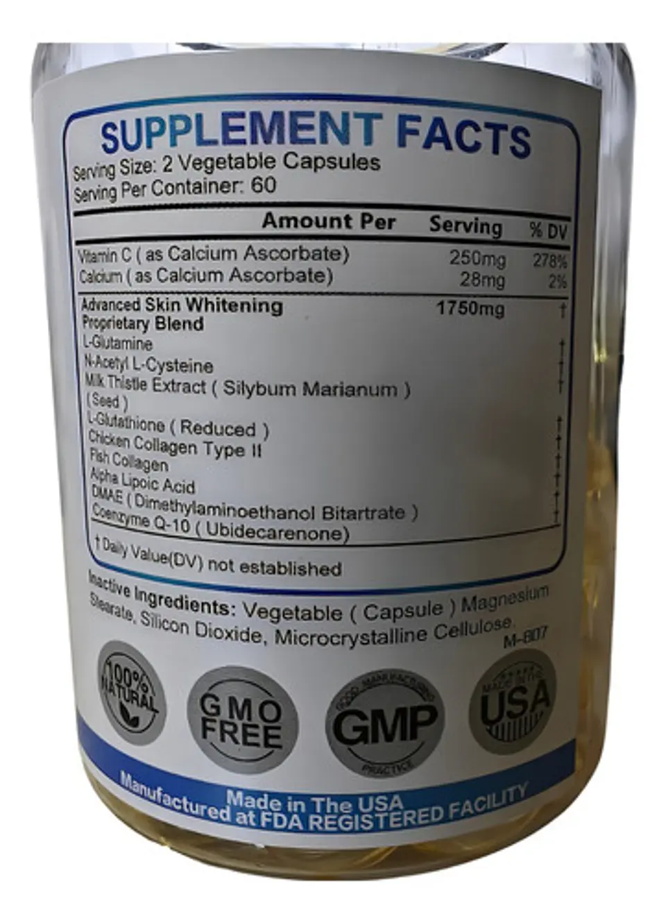 Nac + Glutation Colágeno Q10 Antioxidante Y Rejuvenecedor 2