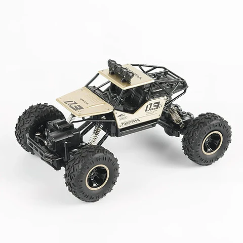 Carro Todoterreno Con Control Remoto 2,4 Ghz 4x4 Suspensión