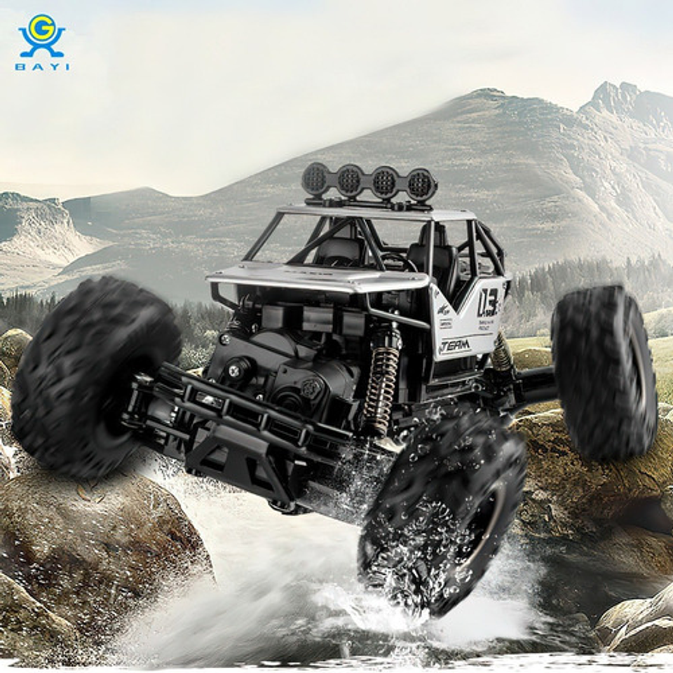 Carro Todoterreno Con Control Remoto 2,4 Ghz 4x4 Suspensión 2
