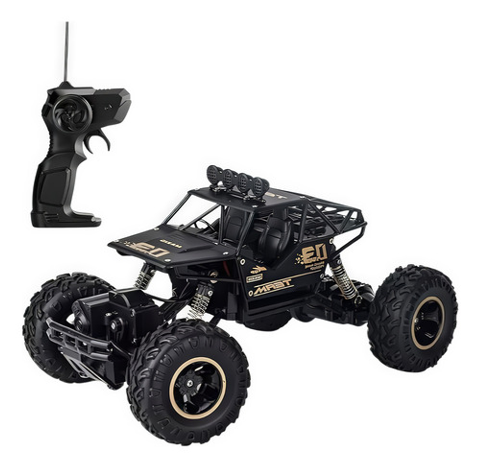 Carro Todoterreno Con Control Remoto 2,4 Ghz 4x4 Suspensión 11