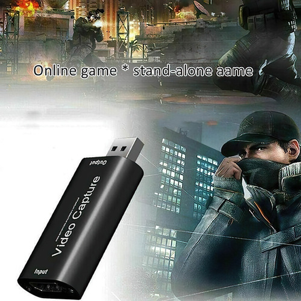 Tarjeta Capturadora De Video Hdmi 4k Para Usb Para Ps4/redes 9