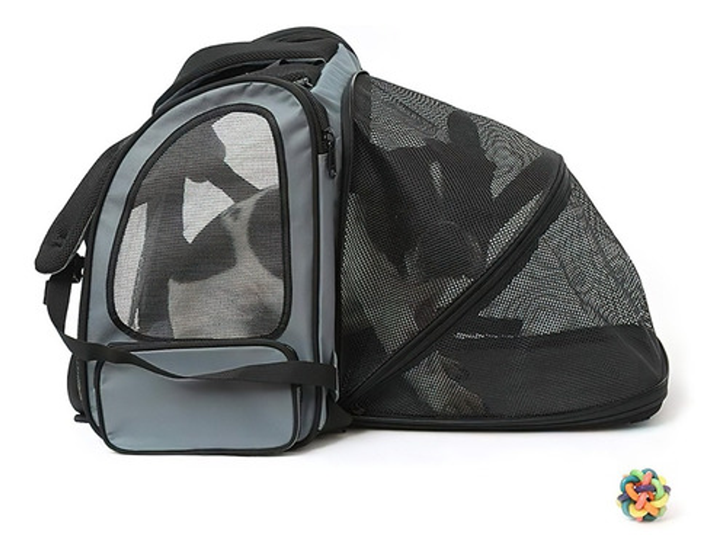 Mochila Plegable Para Mascotas, Malla Transpirable 3