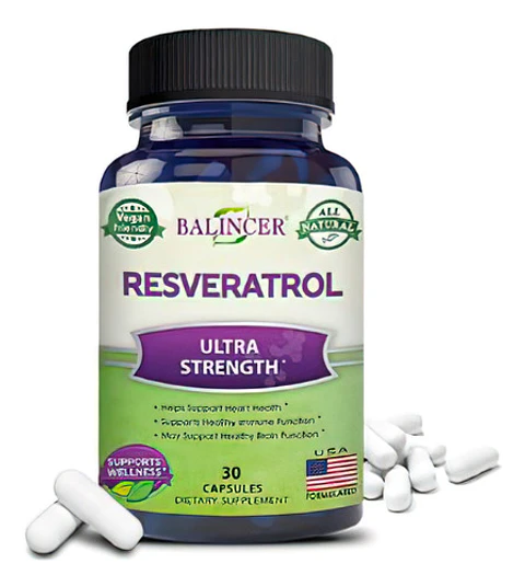 Resveratrol Complejo Cardio/Inmunológica 1000Mg 90 Cap
