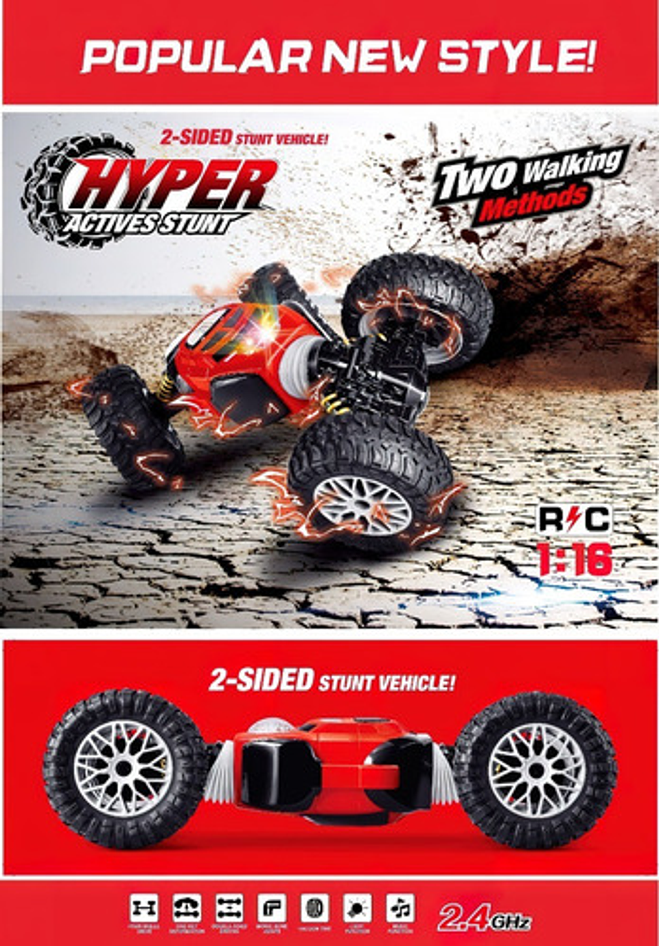 Carro Todoterreno Con Control Remoto 2,4 Ghz 4x4 Jjrc Q70 6