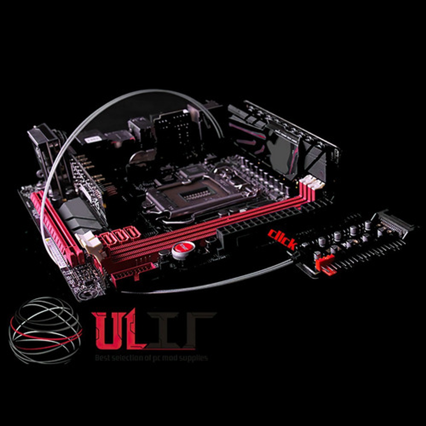 Hub Controlador De Velocidad De Ventiladores  Pc 1 A 10 Vías 2