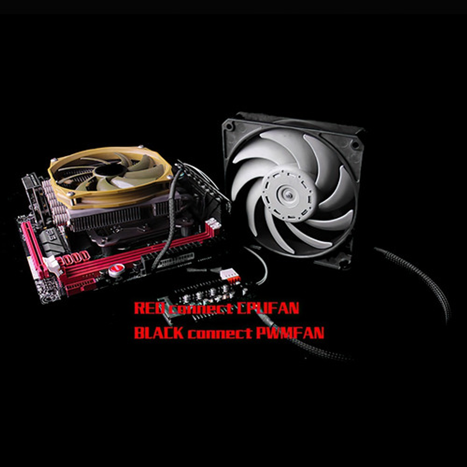 Hub Controlador De Velocidad De Ventiladores  Pc 1 A 10 Vías 4