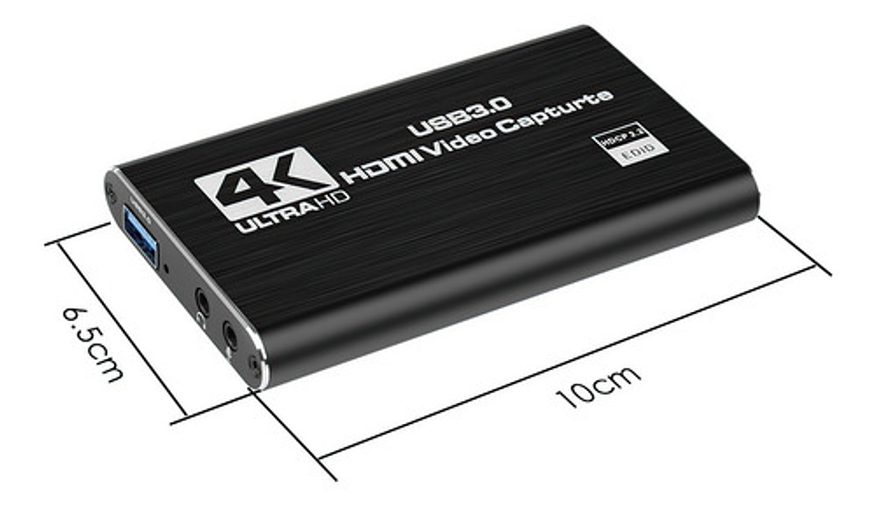 Tarjeta De Captura De Vídeo 4k Usb 3,0, Compatible Con Hdmi 3