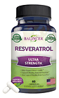 Resveratrol 500mg Cardio-poder Antioxidante 60 Cápsulas - Miniatura 1
