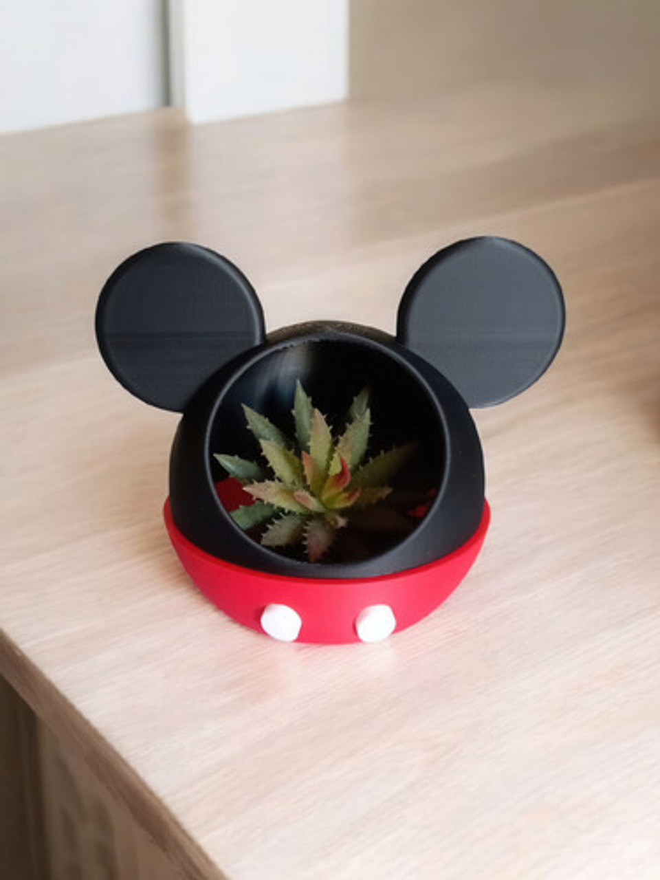 Maceta Macetero En Diseño Mickey Mouse 6