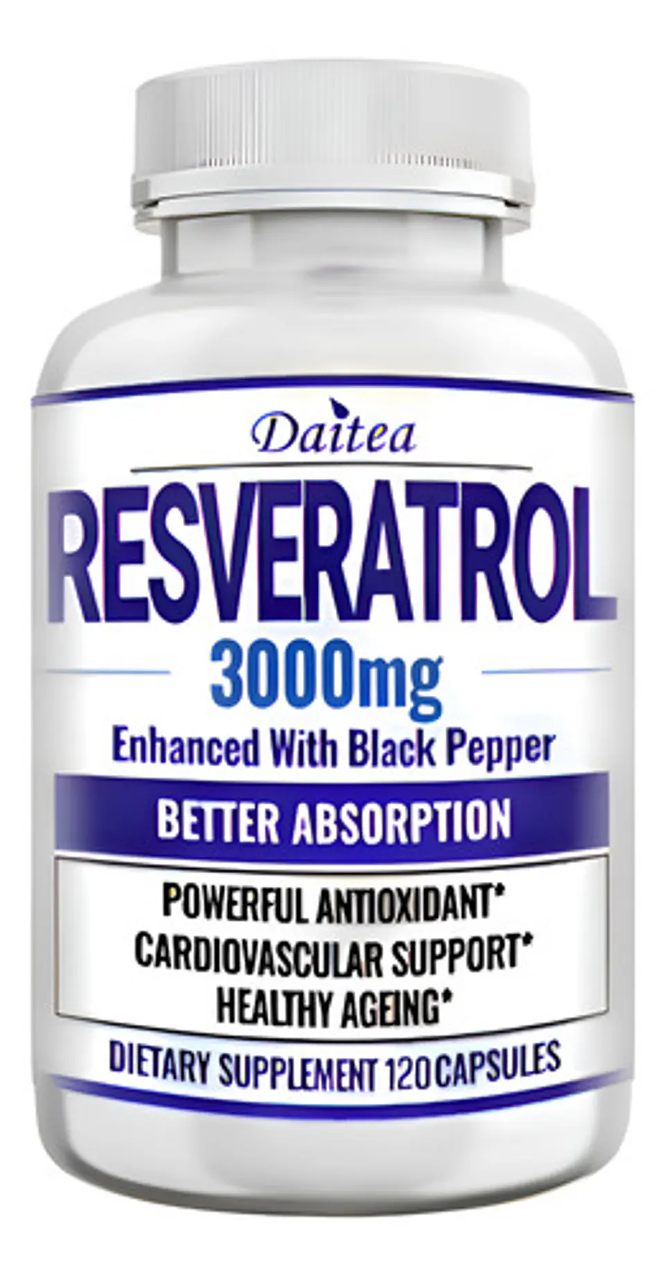 Resveratrol 3000 Mg 120 Cápsulas Original 1