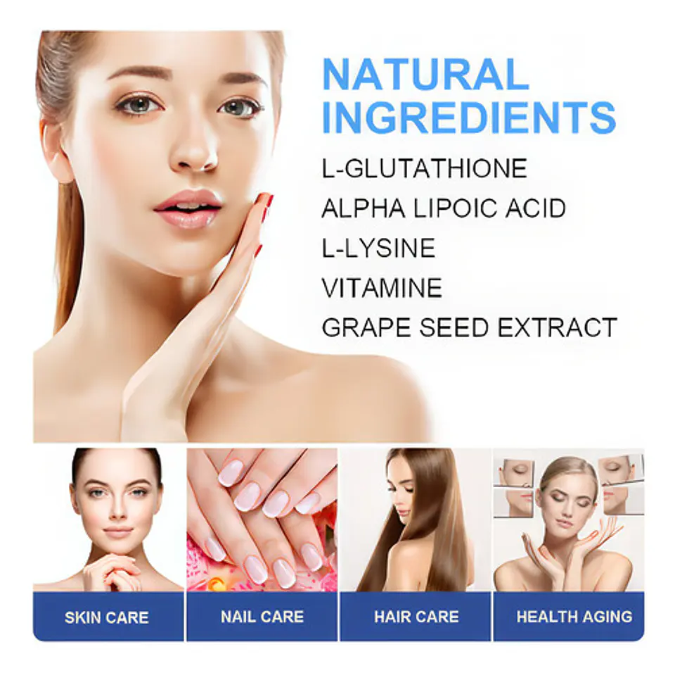 L-Glutation Glutathione 1000Mg 120 Cápsulas. Alxfresh 4