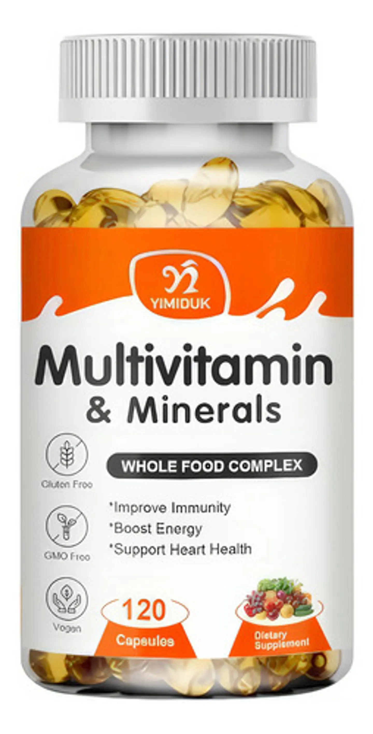 Multivitamínico Con Minerales Bienestar General Y Energía  1