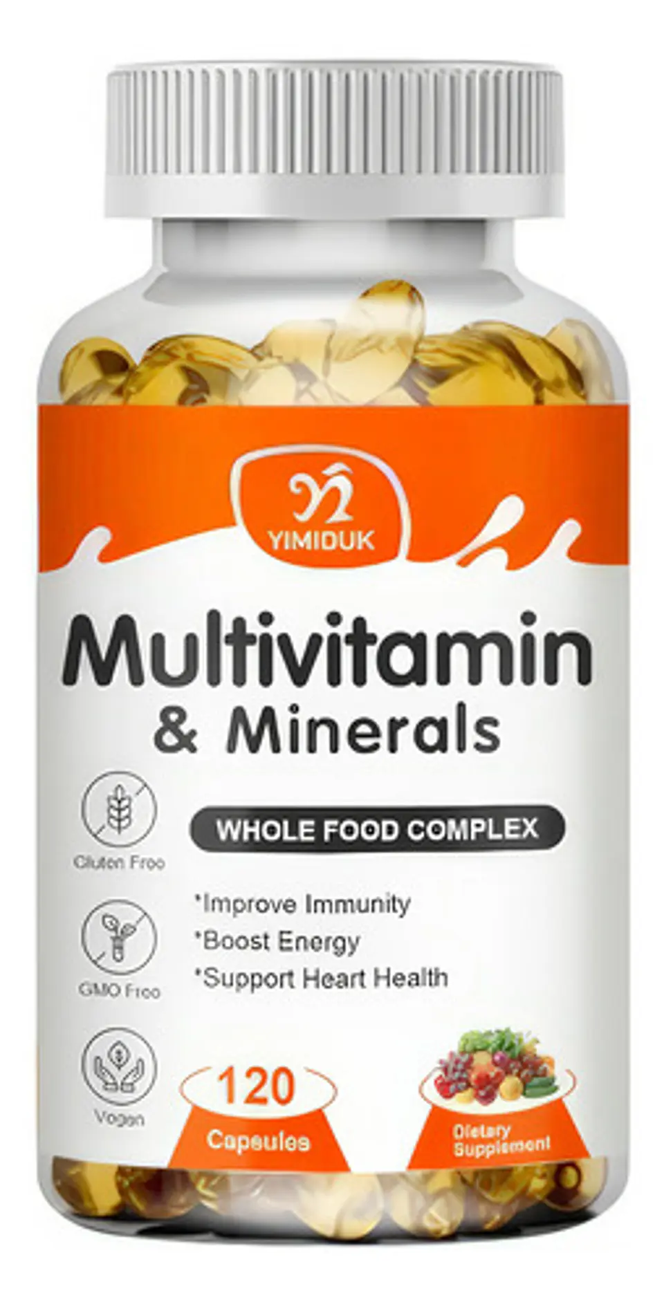 Multivitamínico Con Minerales Bienestar General Y Energía  1