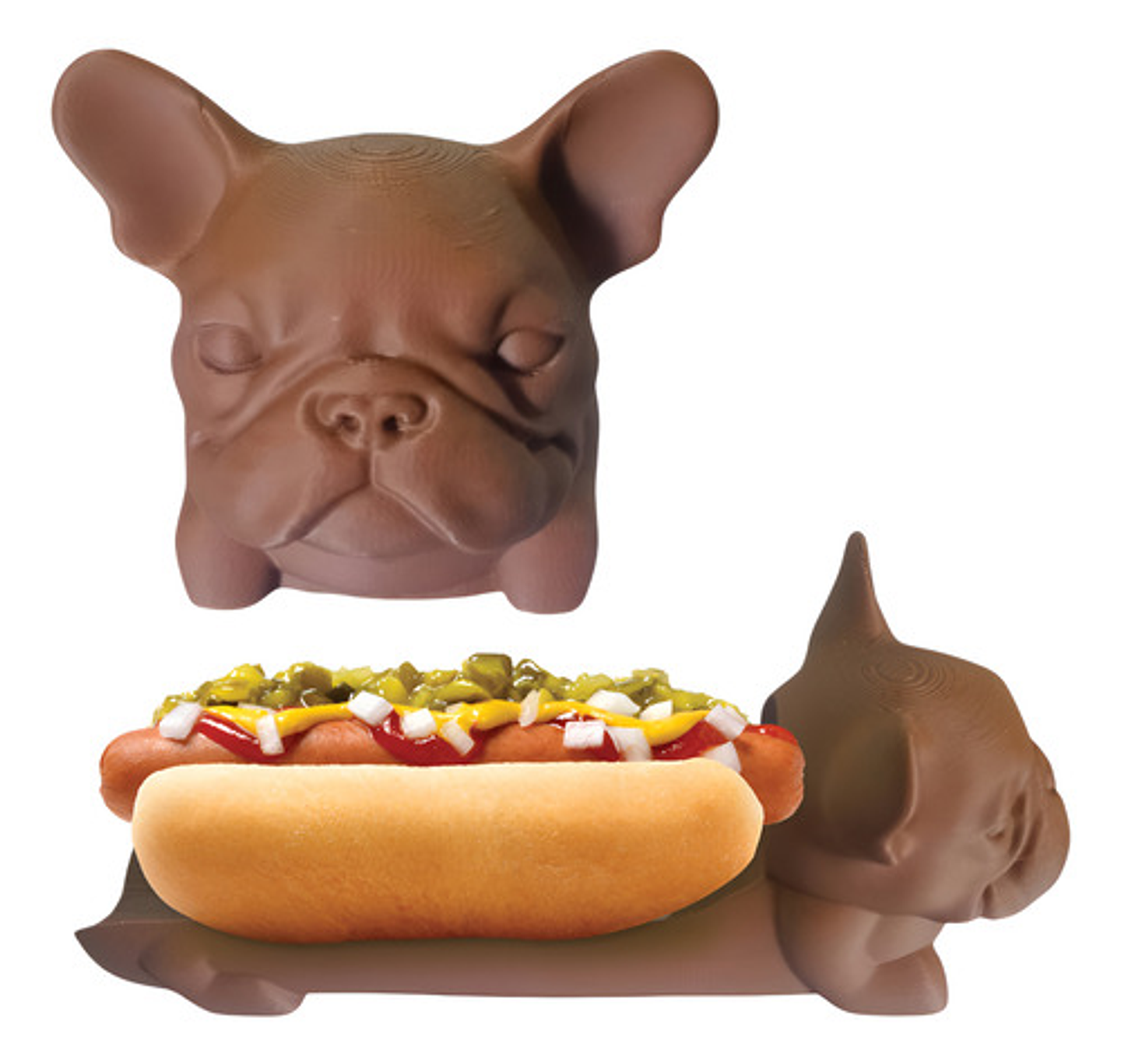 Perrito Salchicha Porta Completos  X 1 Unidad 35