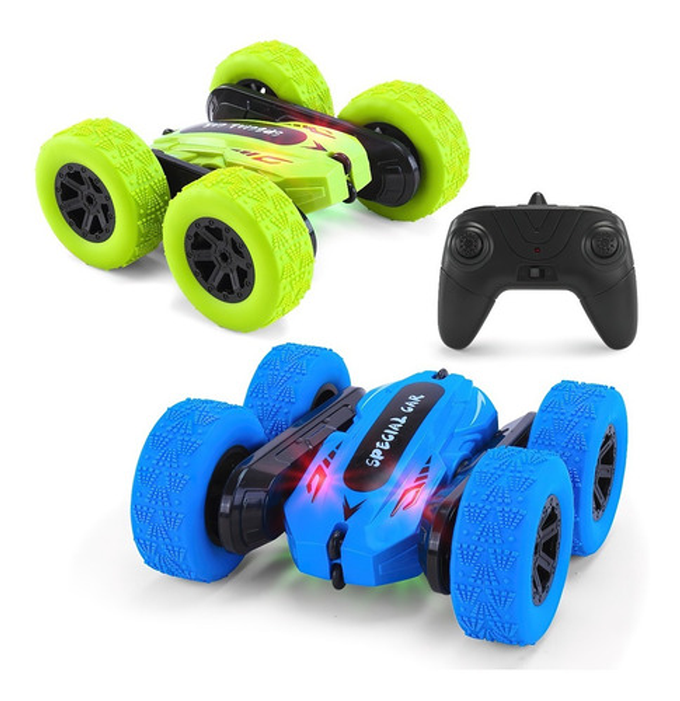 Coche Acrobático De Juguete Con Faros Es Tanque Y Camión.  18