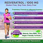 Resveratrol 500Mg Cápsulas Balincer Libre De Gluten Y Vegano 120 Unidades - Miniatura 6
