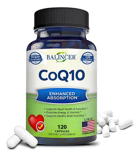 Coenzima Q10 400 mg 120 Capsulas para Bienestar Diario
