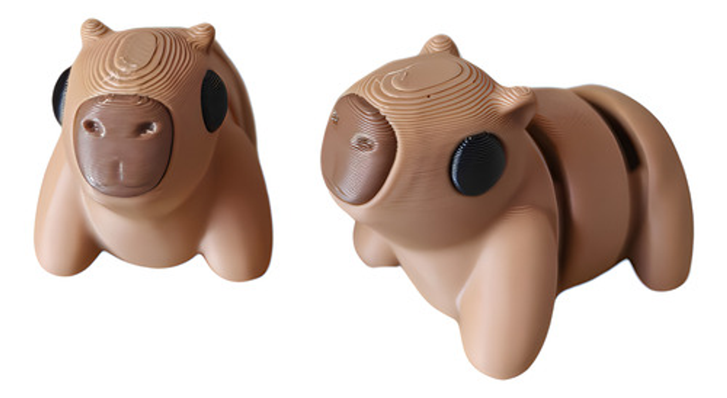 Juguete Mini Capibara Articulada 1