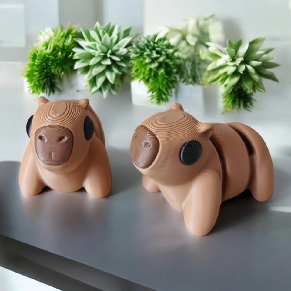 Juguete Mini Capibara Articulada 2