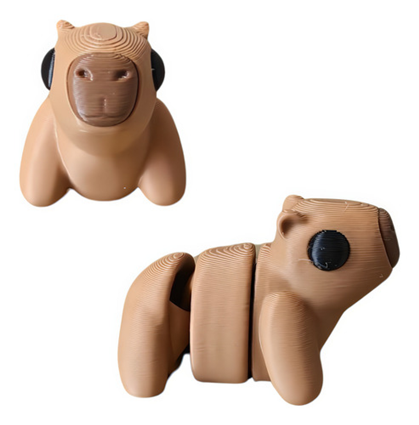 Juguete Mini Capibara Articulada 3