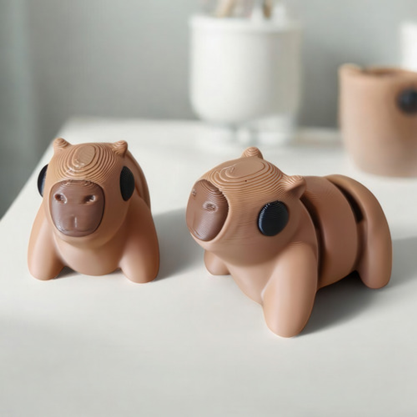 Juguete Mini Capibara Articulada 4