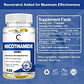 Antioxidante Nicotinamida 500Mg + Resveratrol 120 Cápsulas - Miniatura 2