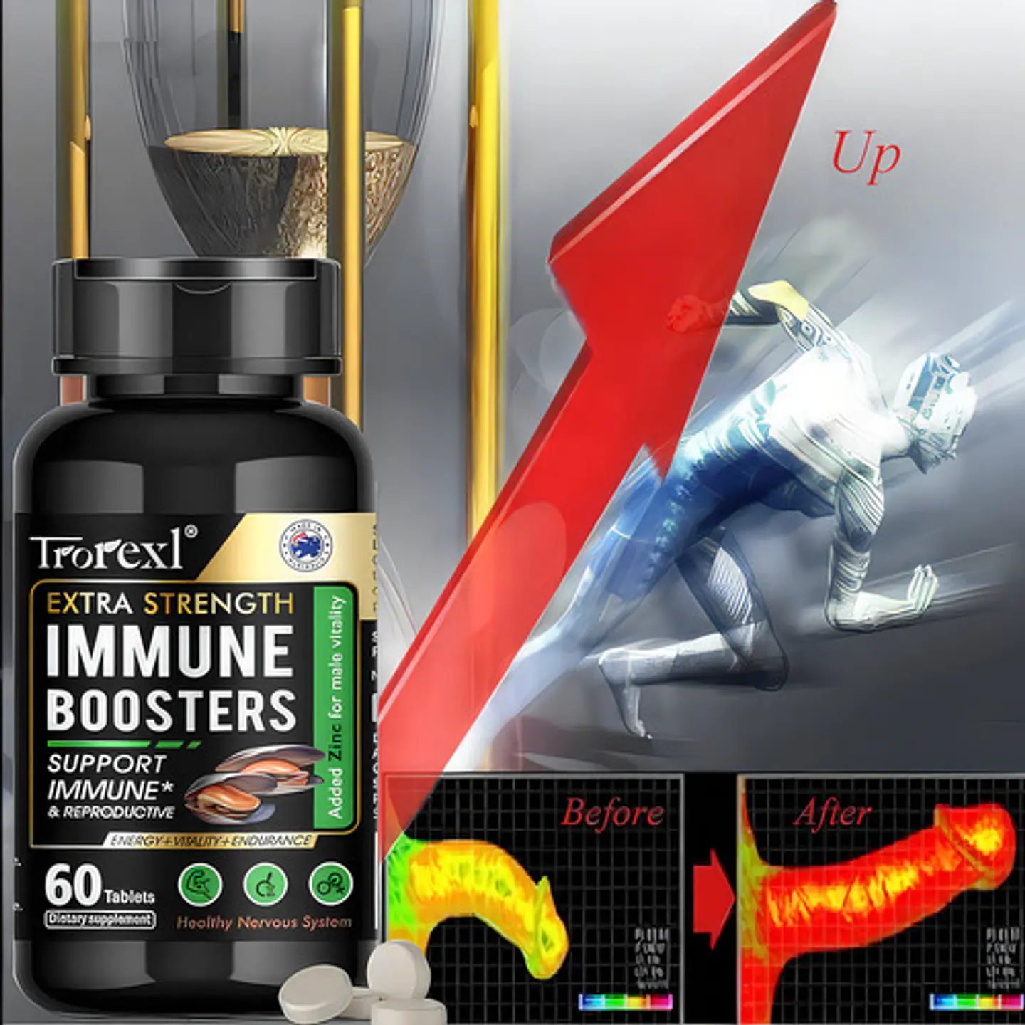 Formula Botanica Masculina Pro Test 120 Capsulas 5