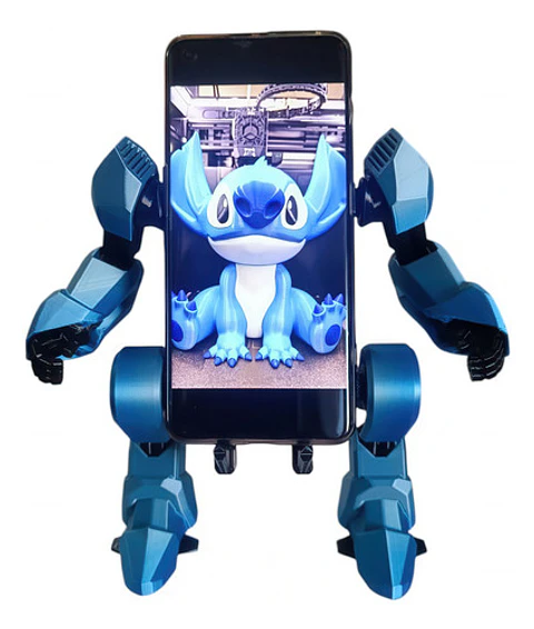 Soporte Para Celular En Diseño Robot