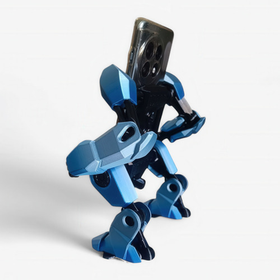Soporte Para Celular En Diseño Robot 3