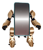 Soporte Para Celular En Diseño Robot - Miniatura 7