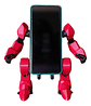Soporte Para Celular En Diseño Robot - Miniatura 1