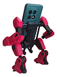Soporte Para Celular En Diseño Robot - Miniatura 5