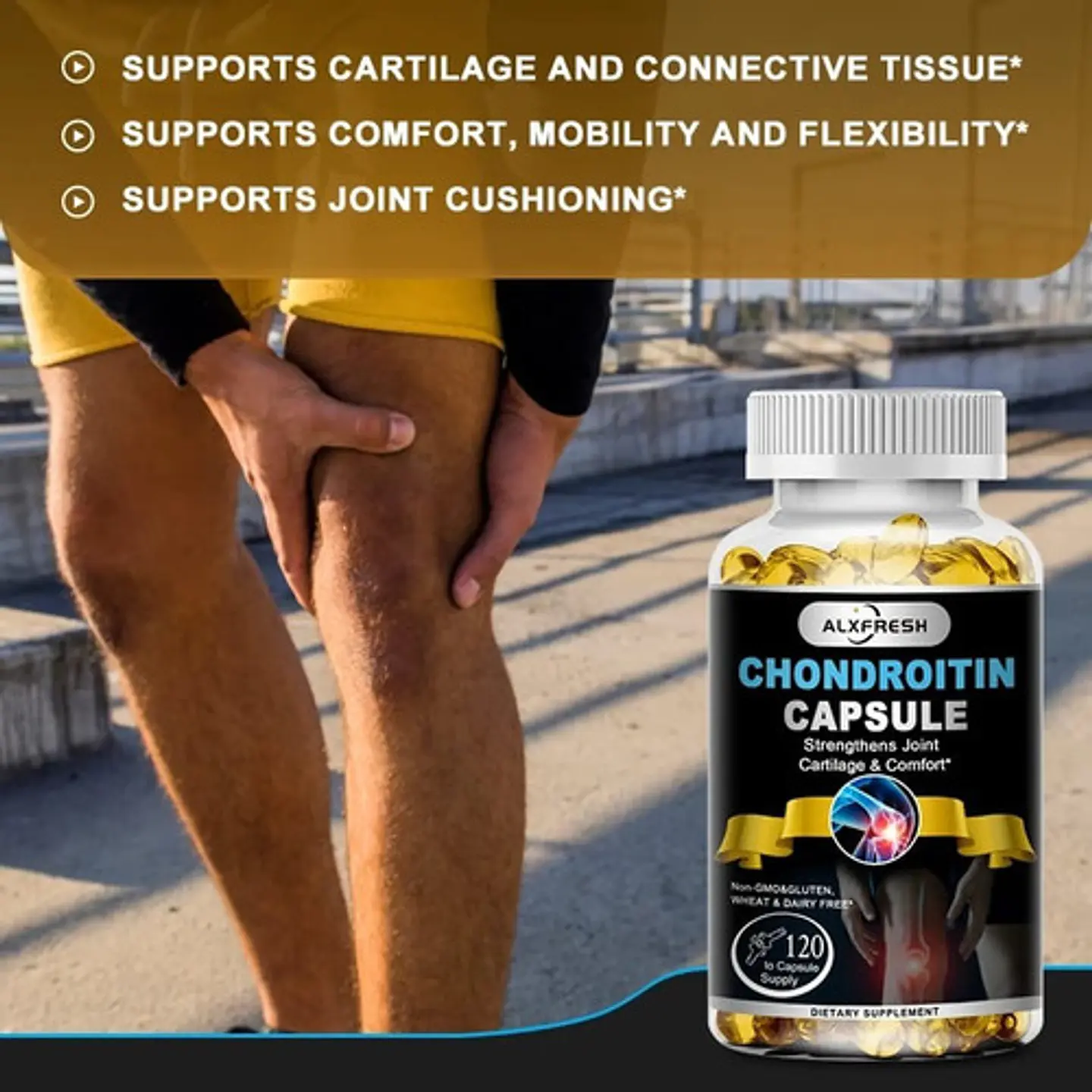 Glucosamina Con Condroitina Cuidado Articular 60 Cápsulas 5