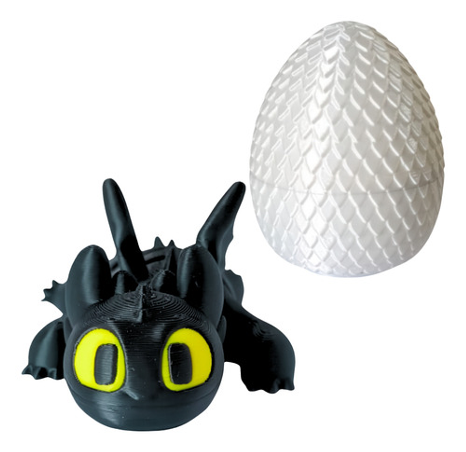 Juguete Articulado Bebé Chimuelo Con Huevo Incluido 1