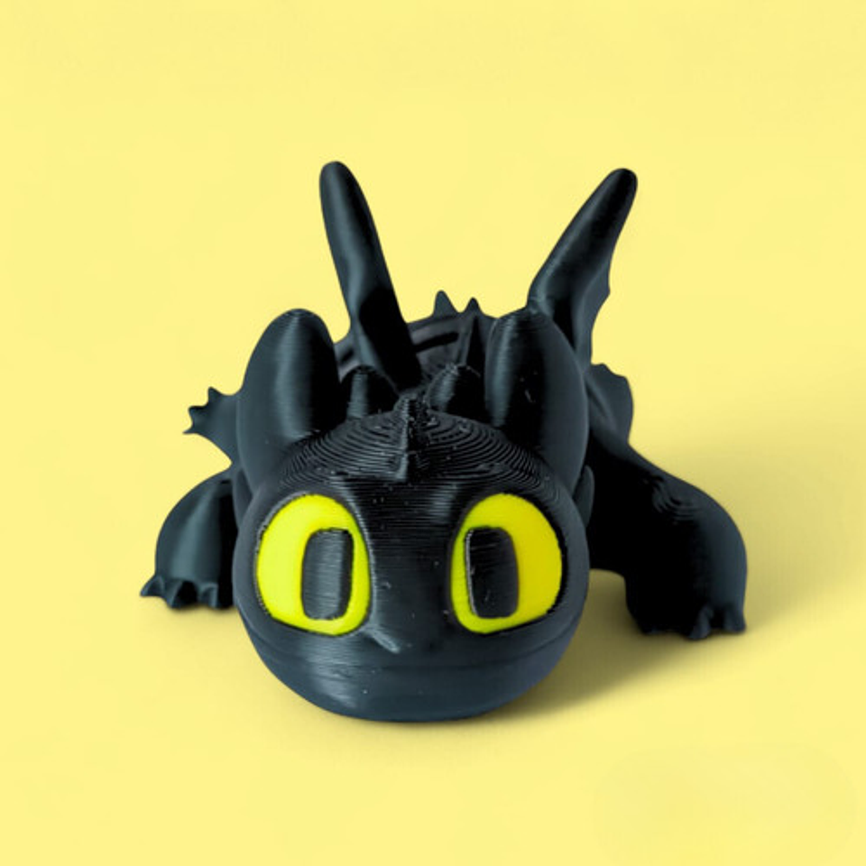 Juguete Articulado Bebé Chimuelo Con Huevo Incluido 4