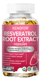 Suplemento Resveratrol Kenofor 1500Mg/Té Verde (60 Cápsulas) - Miniatura 1