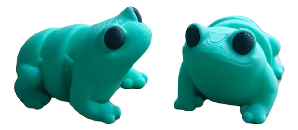 Juguete Mini Rana Articulada 1