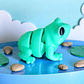 Juguete Mini Rana Articulada - Miniatura 4