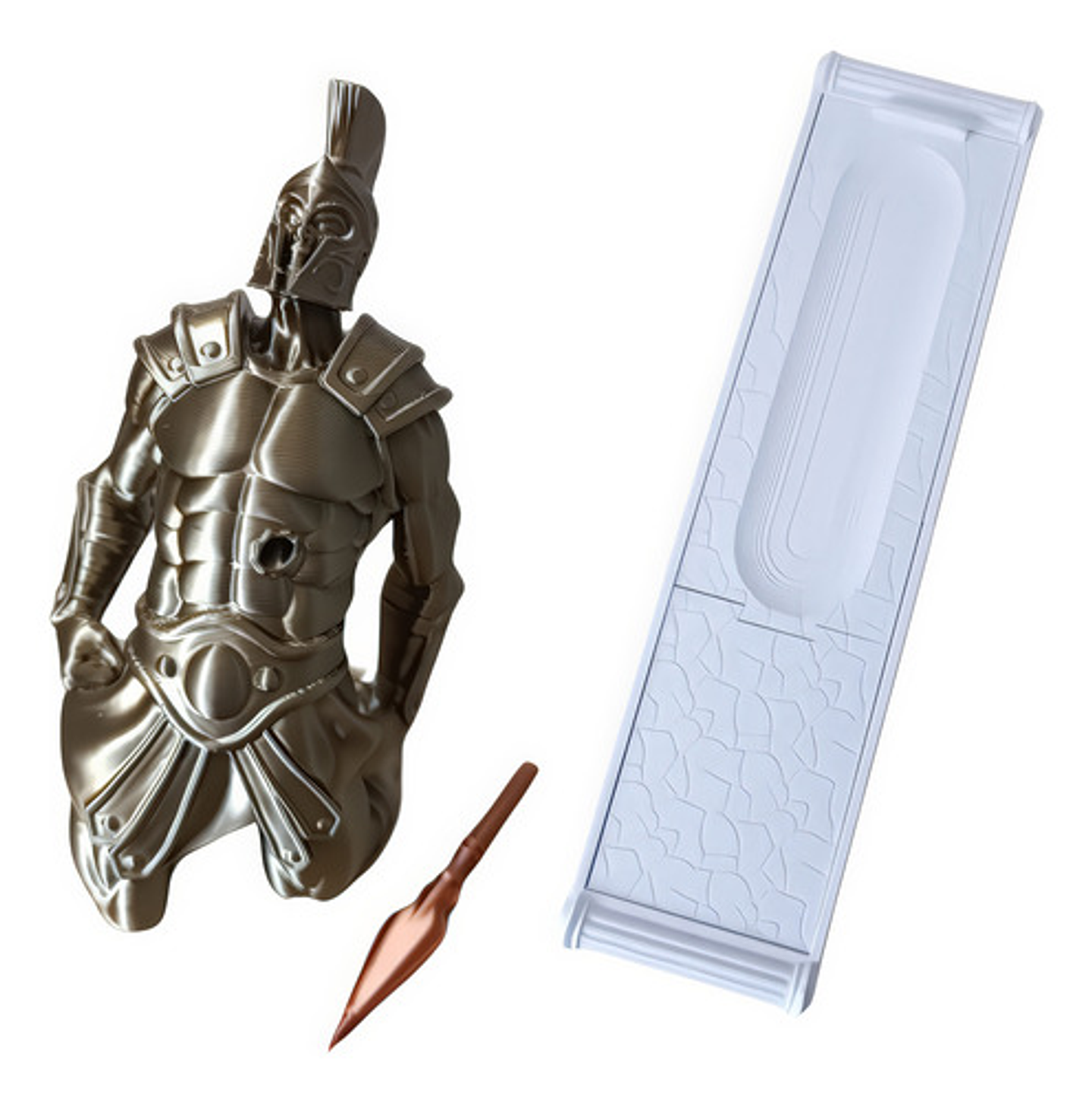 Porta Incienso Soldado Romano Con Contenedor De Varitas 5