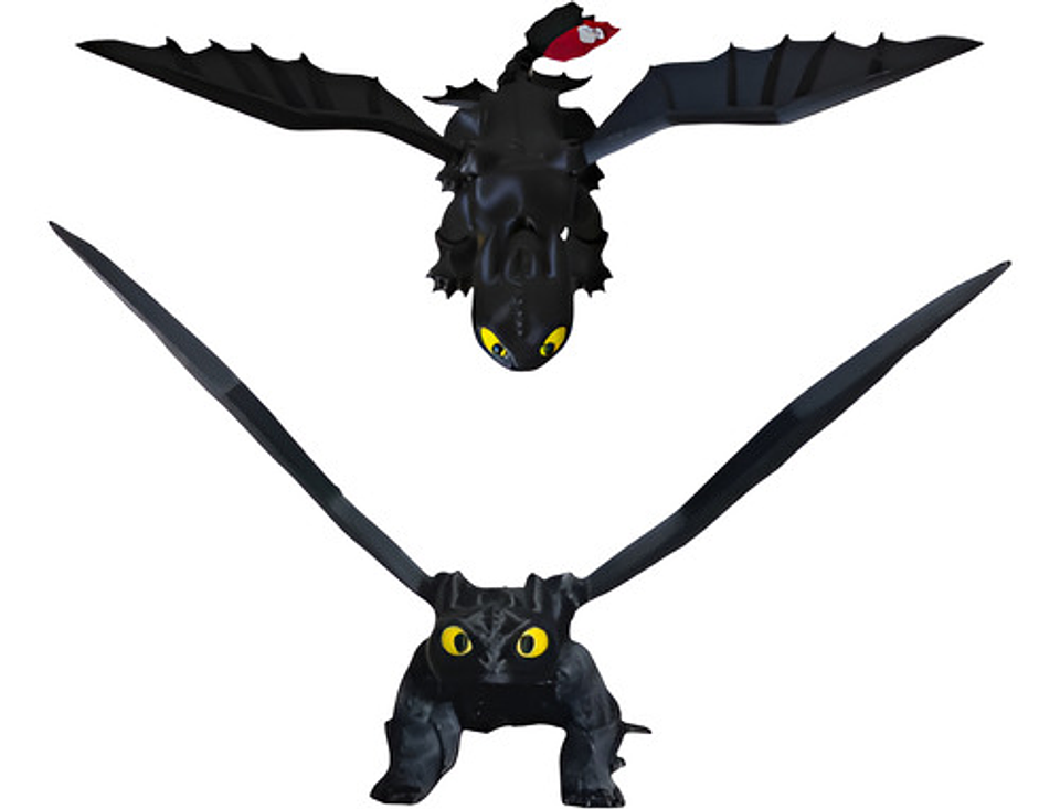 Juguete Articulado Chimuelo De Cómo Entrenar A Tu Dragón 1