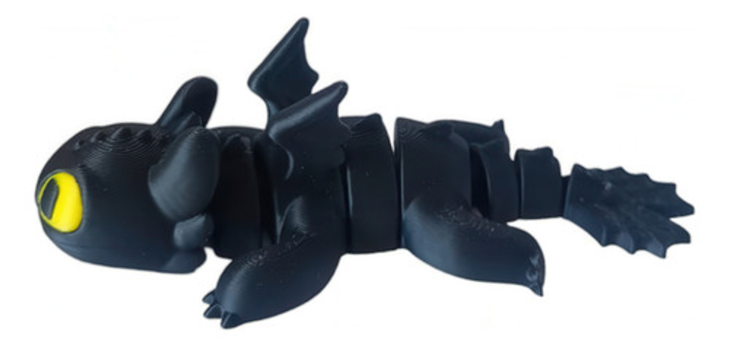 Juguete Articulado Chimuelo De Cómo Entrenar A Tu Dragón 10