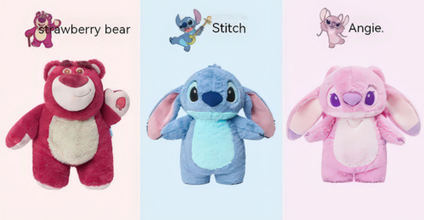 Guatero Diseño Stitch Kawaii Original 3