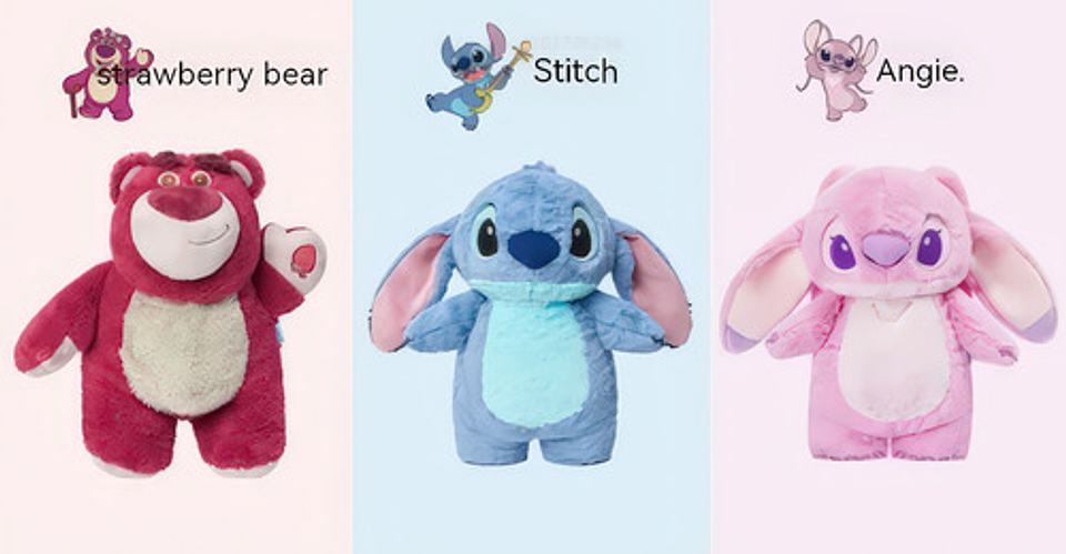 Guatero Diseño Stitch Kawaii Original 3