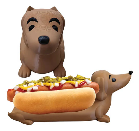 Porta Completos Perro Salchicha Hot Dog (1 Unidad) Variedad