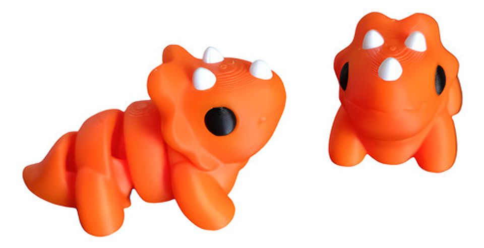 Juguete Mini Triceratop Articulado 1