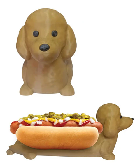 Porta Completos Perro Salchicha Hot Dog (1 Unidad) Variedad