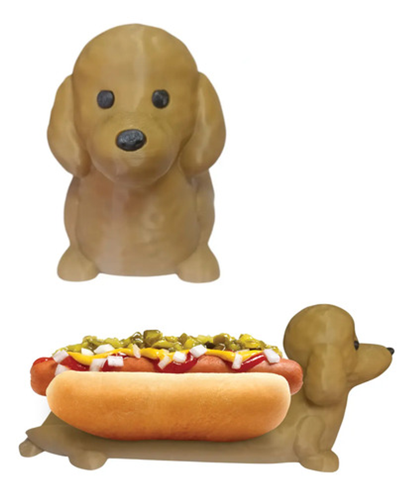 Porta Completos Perro Salchicha Hot Dog (1 Unidad) Variedad 1