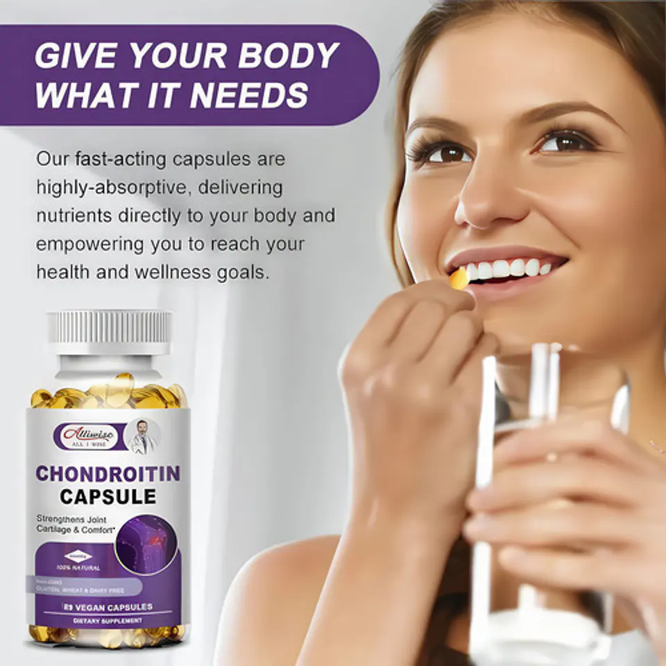 Condroitina Con Glucosamina Cuidado Articular 120 Cápsulas 3