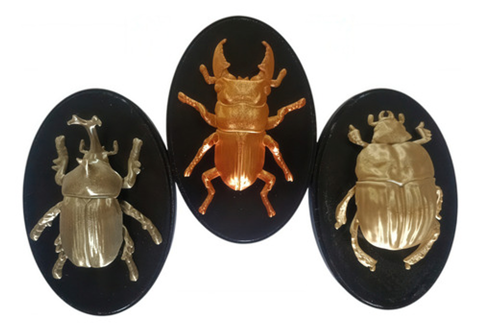 Decoración De Pared En Diseño De Escarabajos 1